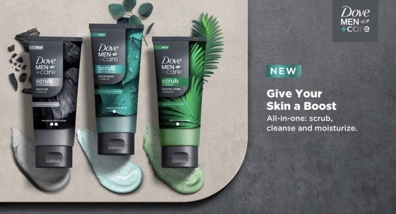 Dove Men+Care Launches New Body and Face Scrubs