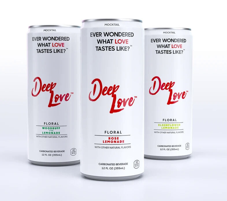 Deep Love Introduces Premium Floral Lemonades for Stylish Consumers