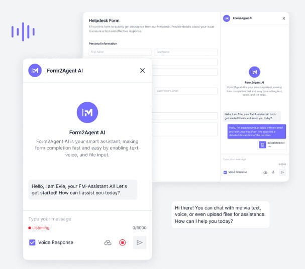 AI Form Integration