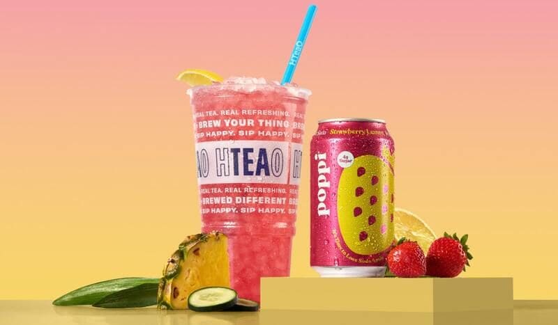 HTeaO Launches Crafted Sodas in Collaboration with poppi