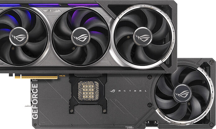 Flagship High-End Gaming GPUs : rog astral rtx 5090