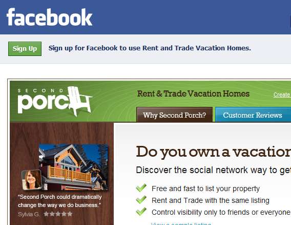 Facebook House Swaps