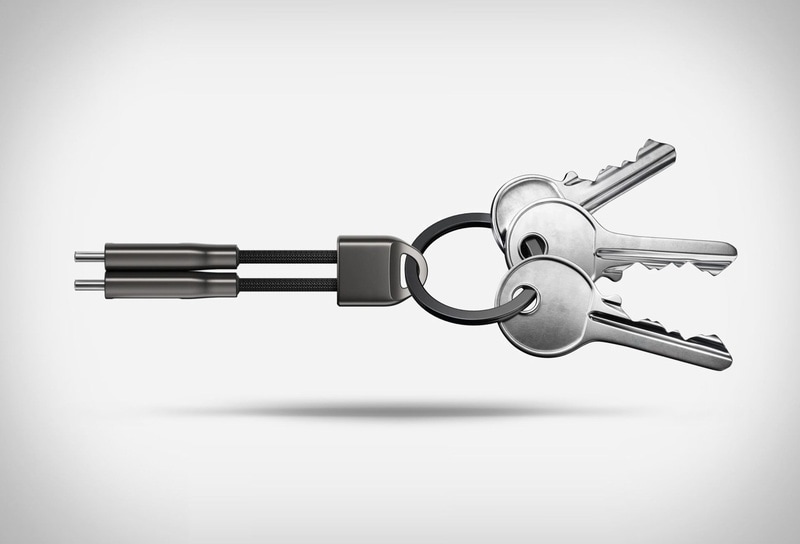 Rugged Keychain Connectivity Cables