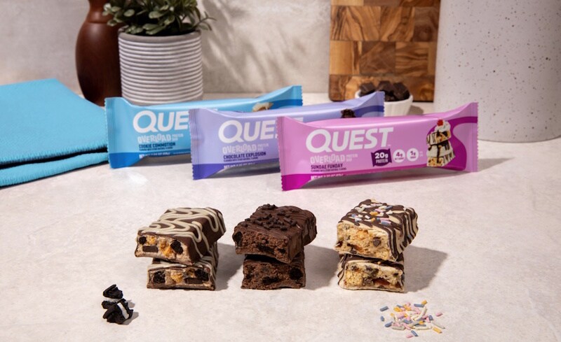 Decadent High-Protein Snack Bars