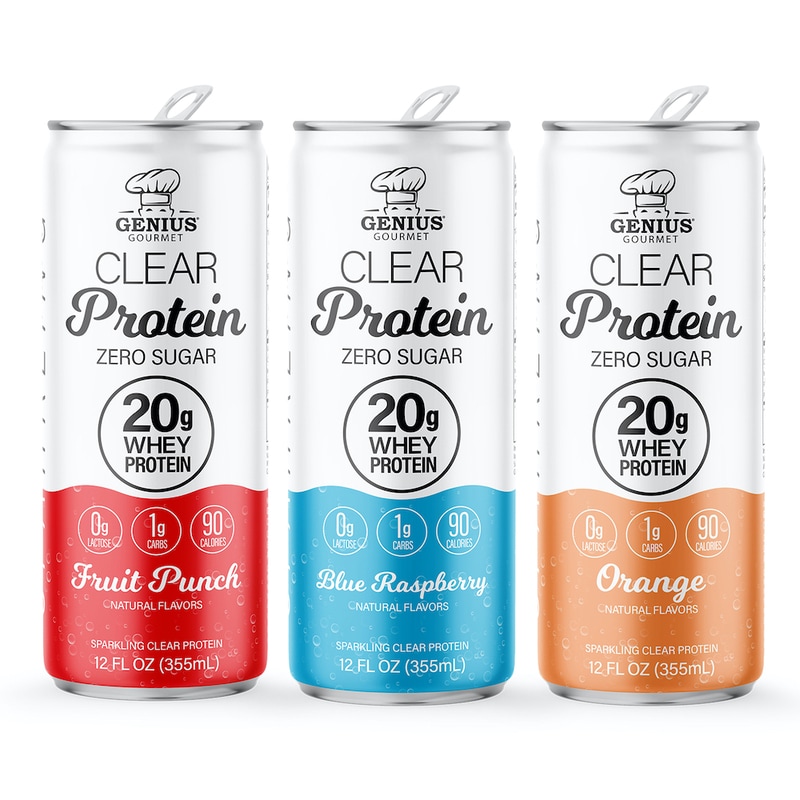 Sparkling Clear Protein Drinks