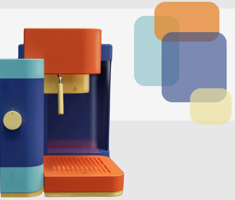 Modernist Toy-Like Coffee Makers