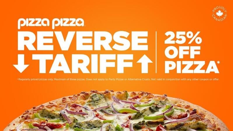 Tariff-Themed Pizzeria Promotions