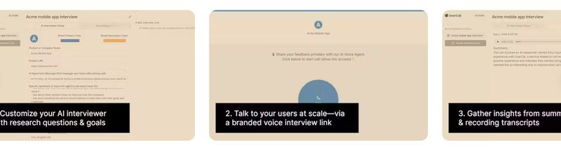 AI User Interviews