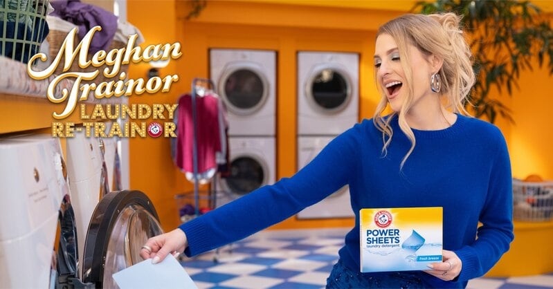 Singer-Starring Laundry Campaigns