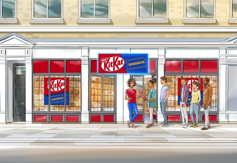 Nostalgic Video Rental Pop-Ups