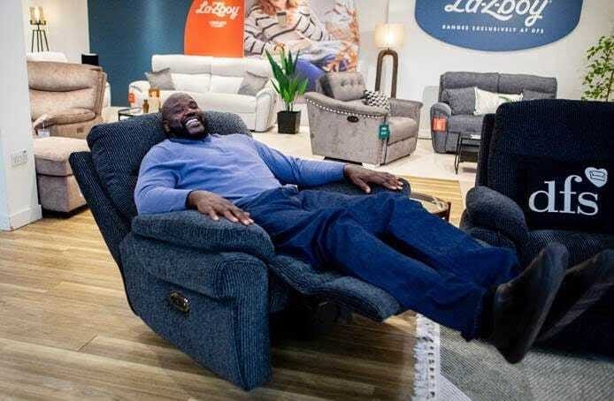 Athlete-Approved Furniture Campaigns - DFS and Shaquille O'Neal Announced a Partnership in the UK (TrendHunter.com)
