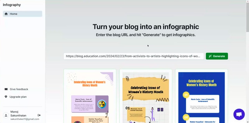 AI Infographic Generators