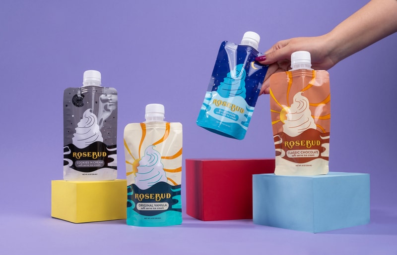 Soft-Serve Ice Cream Pouches