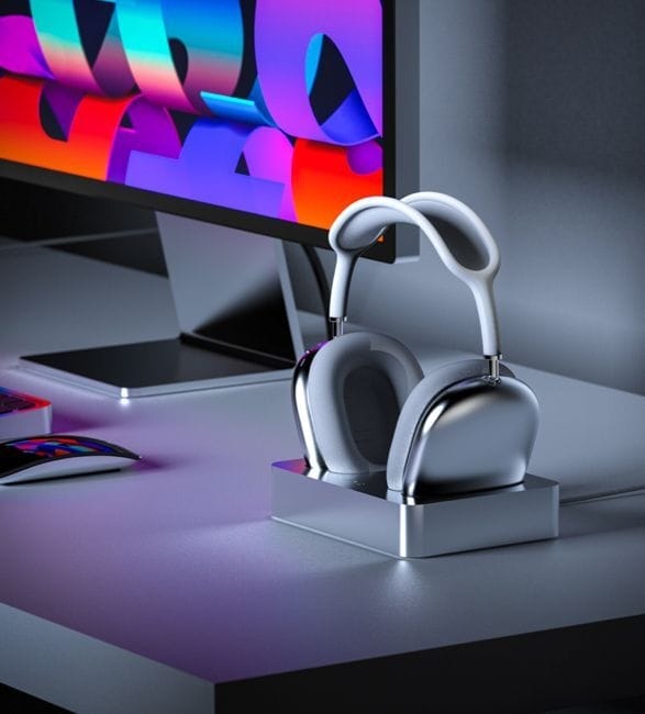 Precision Metallic Headphone Stands