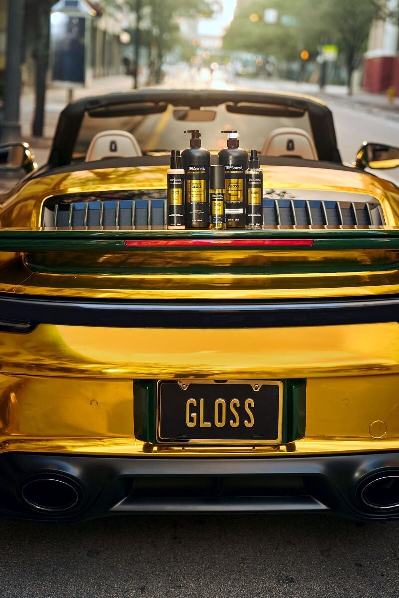 Glitz-Inspired Haircare Campaigns