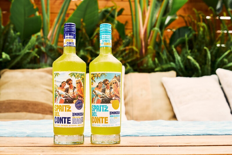 Non-Alcoholic Lemoncello Spritzes