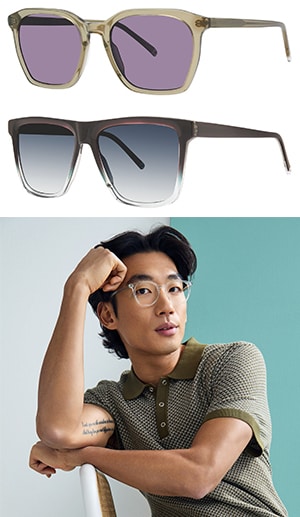 Recycled Acetate Eyewear Capsules Main Gallery Image
