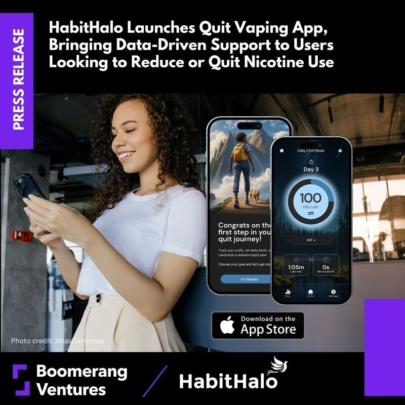 Data-Driven Vape-Quitting Apps