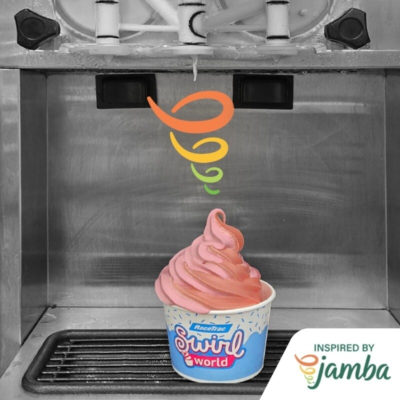 Collaboration Frozen Treat Flavors : Strawberry Wave Swirl