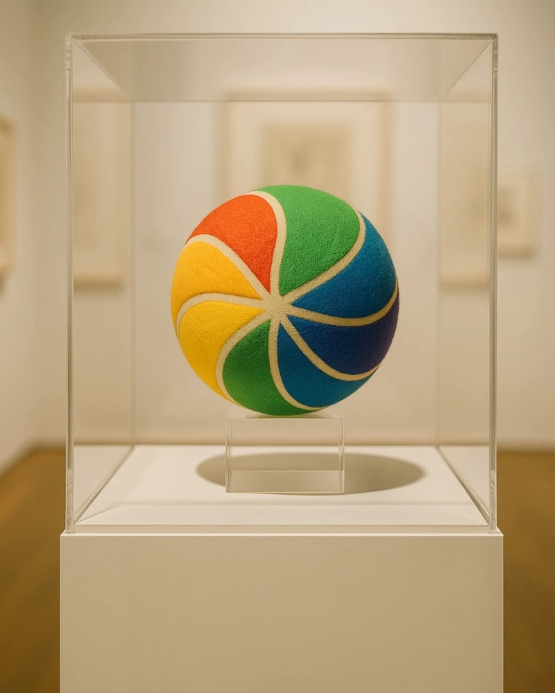 Digital Icon-Inspired Tennis Balls