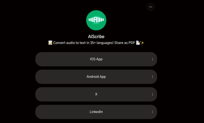 Efficient Audio Transcription