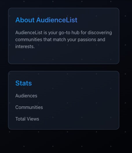 Community Discovery Tools