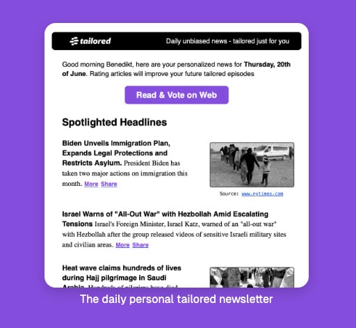 Personalized News Briefing