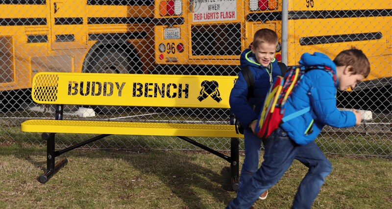 Childhood Connection-Promoting Benches