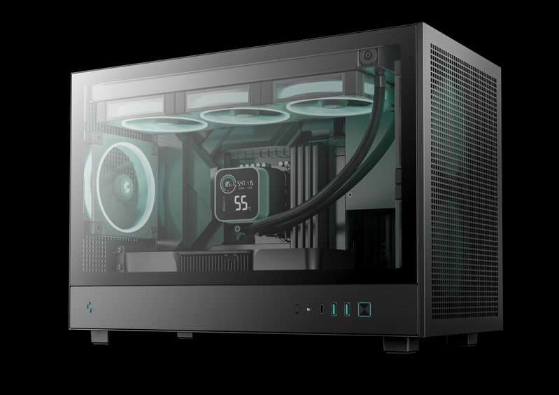 Clear Panel Micro-ATX Cases : CH260