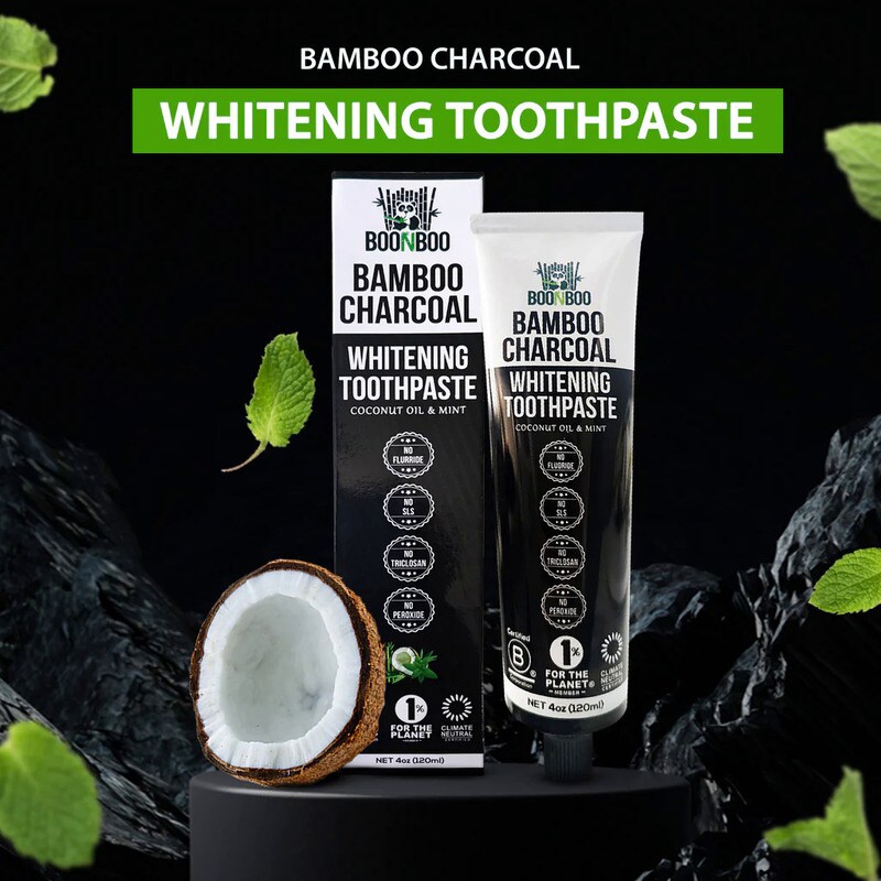 Eco-Conscious Charcoal Toothpastes