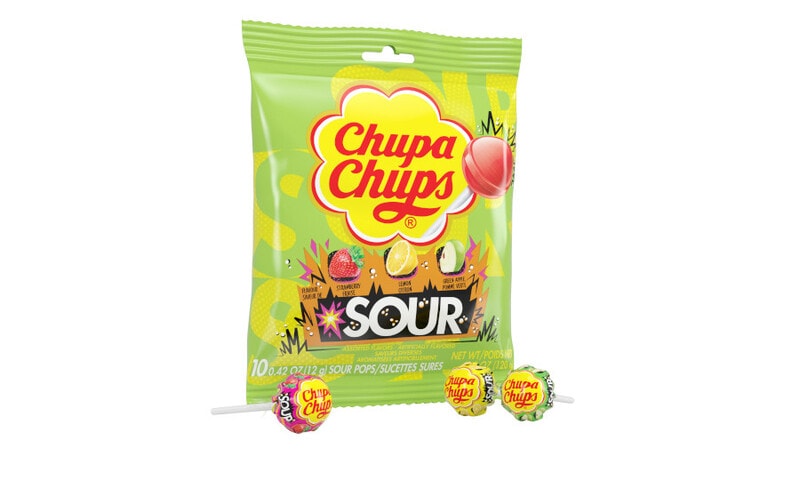 Super-Sour Lollipop Candies