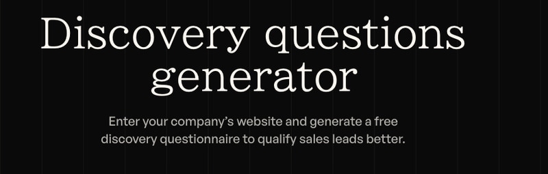Lead Qualification Tools