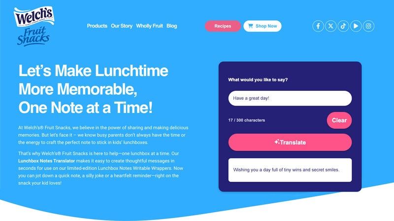 Lunchbox Note Generators