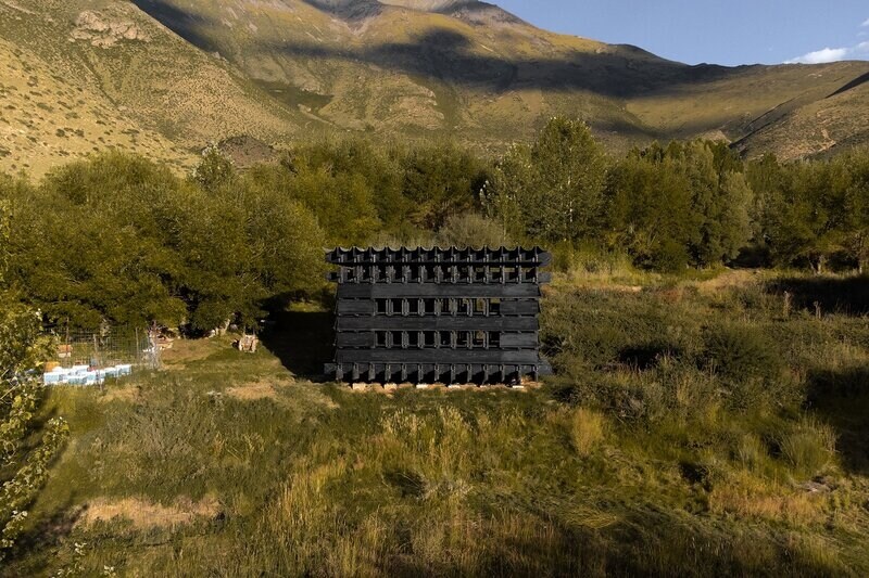 Bee-Watching Wooden Cabins