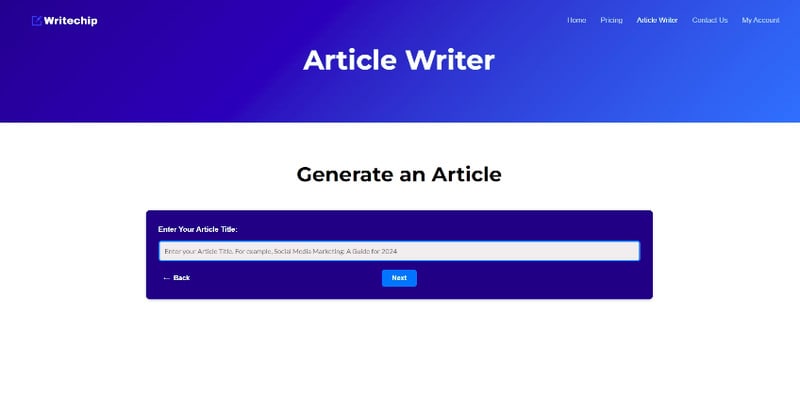 Automated Content Creation