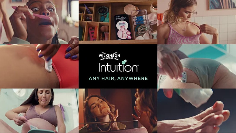 Breaking Shaving Myths: The Any Hair, Anywhere Campaign by Wilkinson Sword