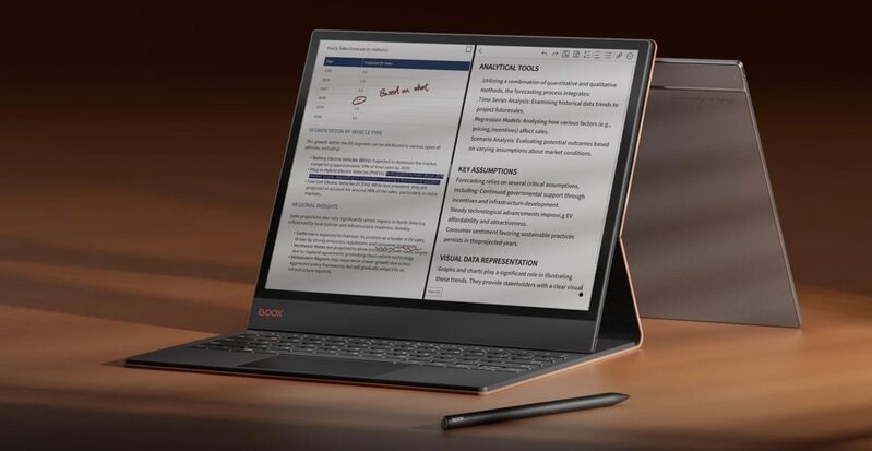 Laptop-Like E Paper Tablets
