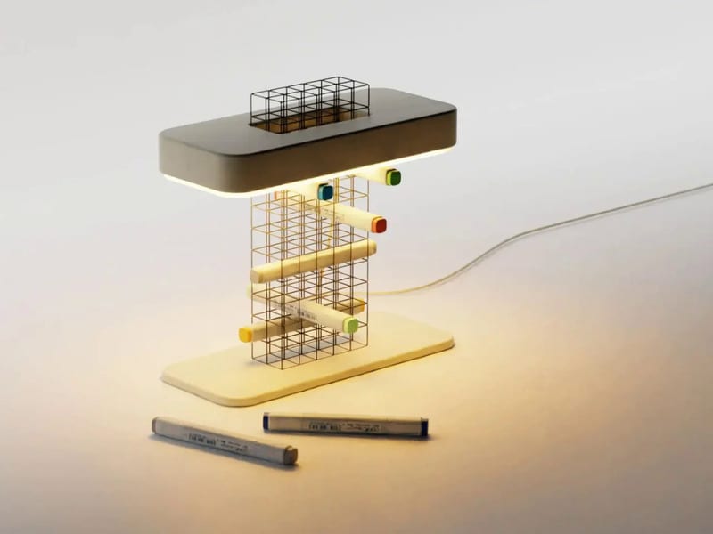 Desk Organizer Lamp Hybrids