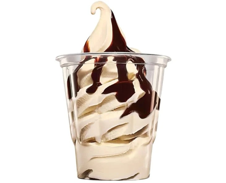 Branded Chocolate QSR Sundaes