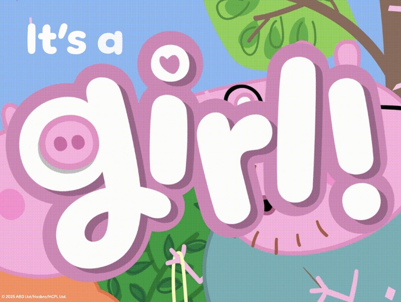 Cartoon Pregnancy Gender Reveals