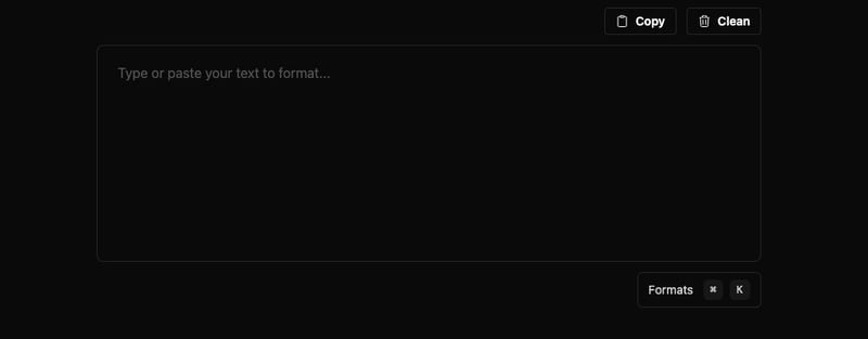 AI Text Formatters