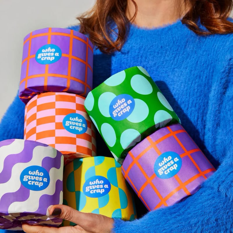 Recycled Toilet Paper Rolls Main Gallery Image