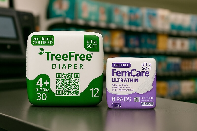 Tree-Free Feminine Lines Main Gallery Image