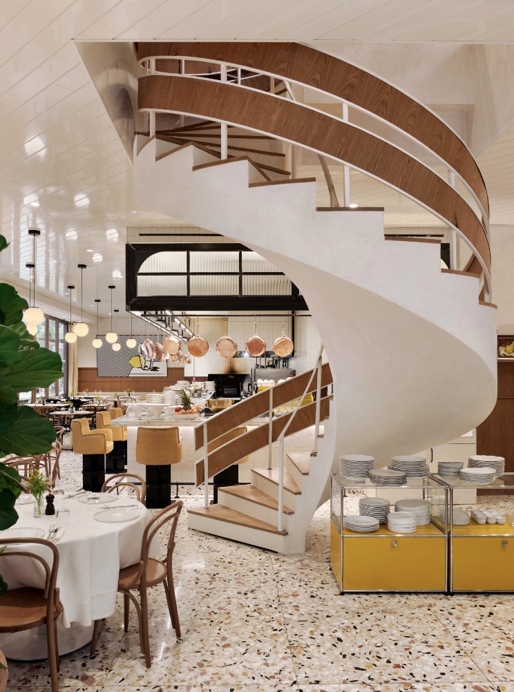 Mediterranean Casual Dining Interiors