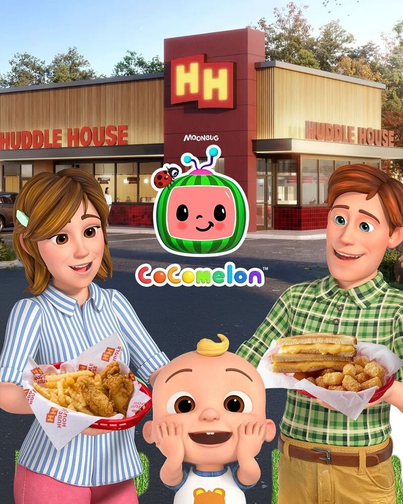 Exciting Collaboration: Huddle House and CoComelon Team Up to Enhance Mealtime Enjoyment!