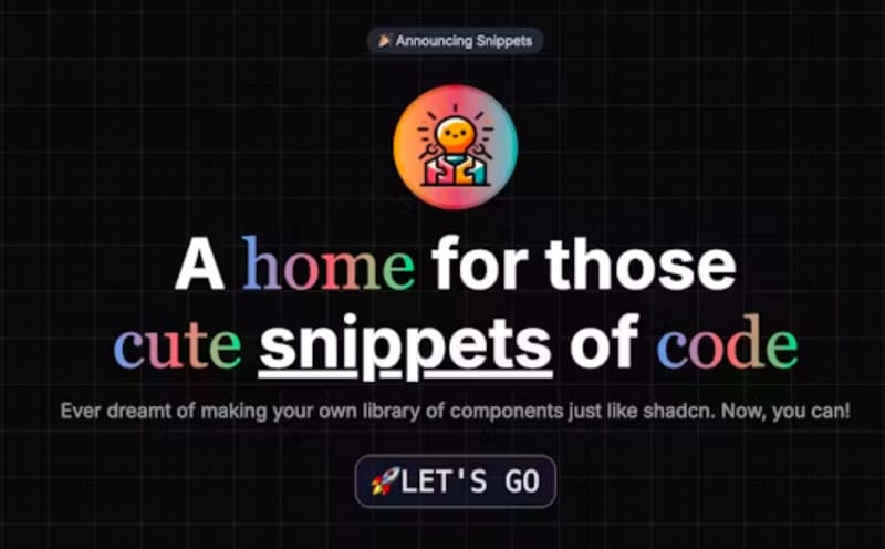 Code Library Builders : Snippets