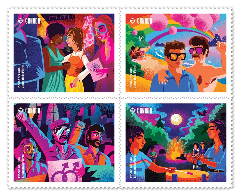 Pride-Inspired Stamp Collections