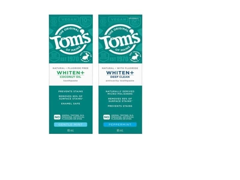 Natural Whitening Toothpastes