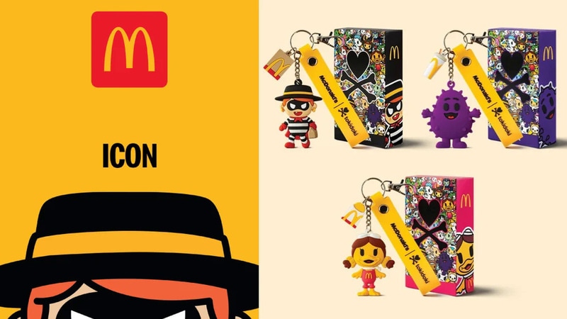 QSR Meal Collectible Charms: McDonald's Singapore and Tokidoki