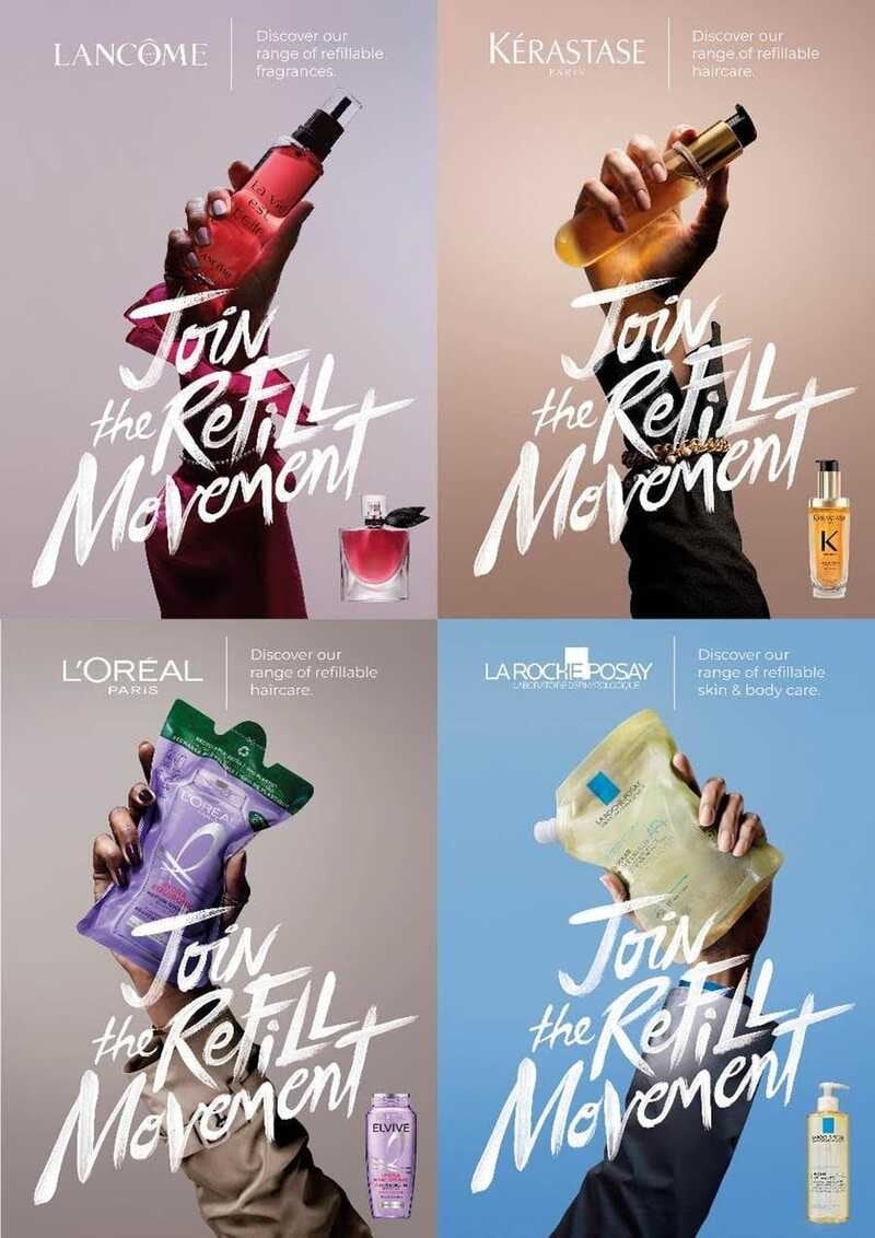 Refillable Cosmetic Campaigns